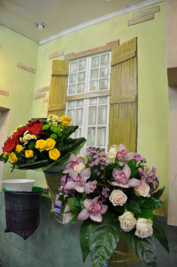Interior design : Flower shop