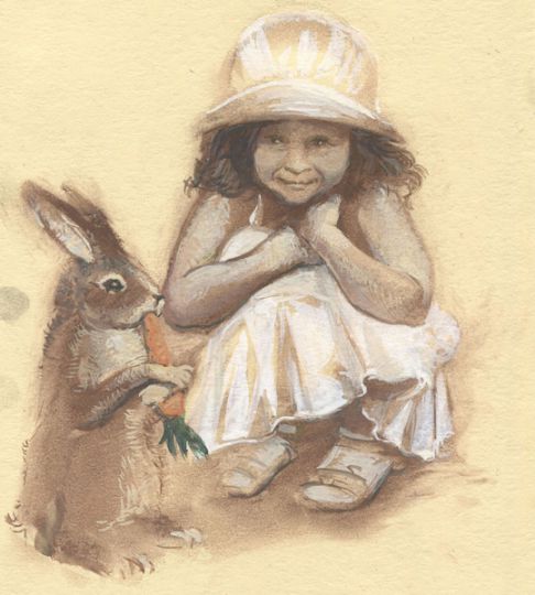 Illustrations : Clever little rabbit